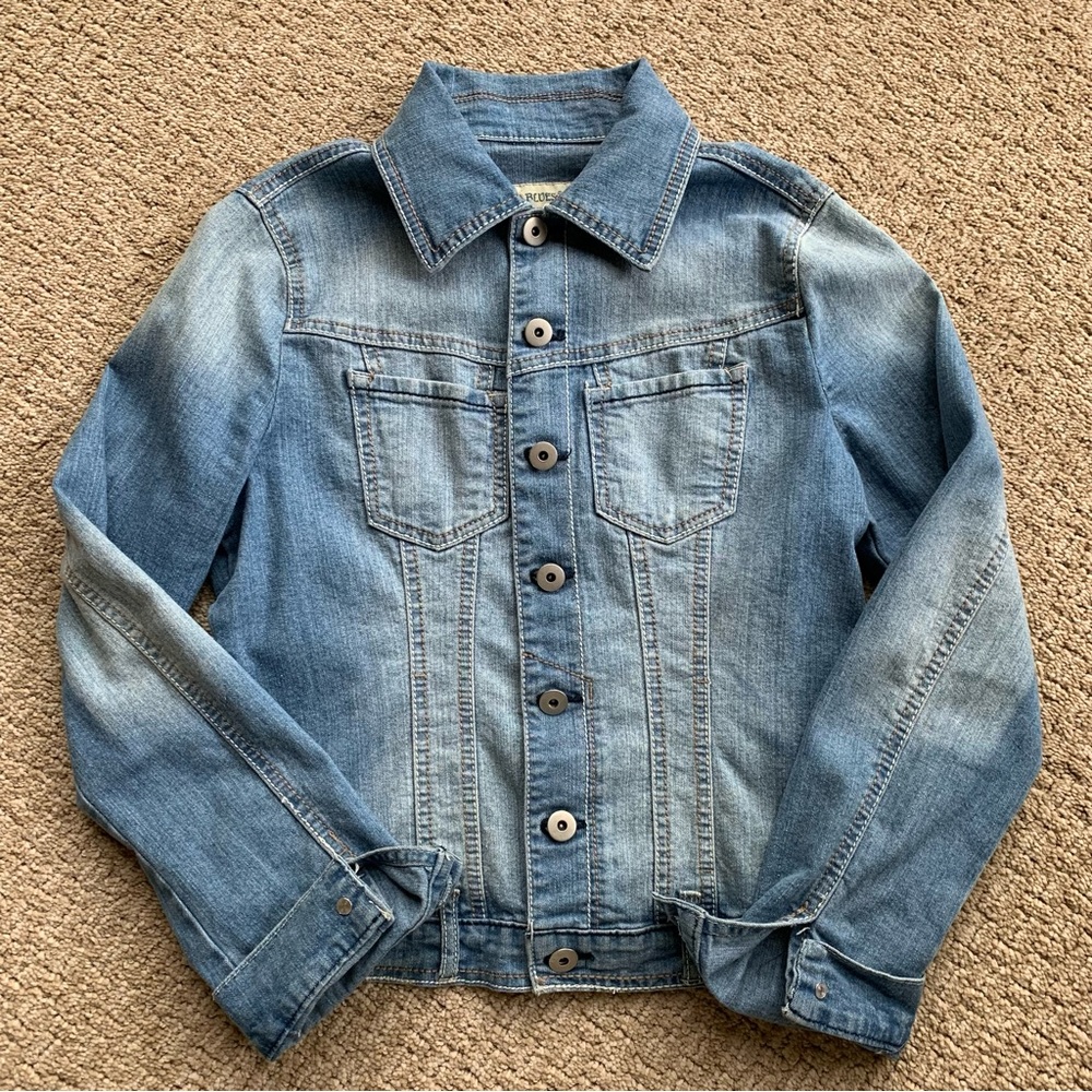Paris Blues Jean Jacket Medium Juniors